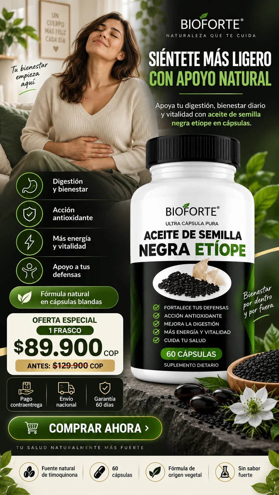 Bioferte aceite de semilla