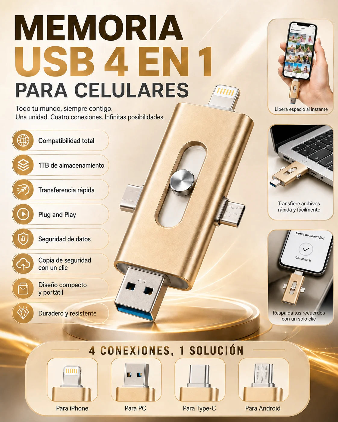 FlashDrive | Memoria USB de 1 TB